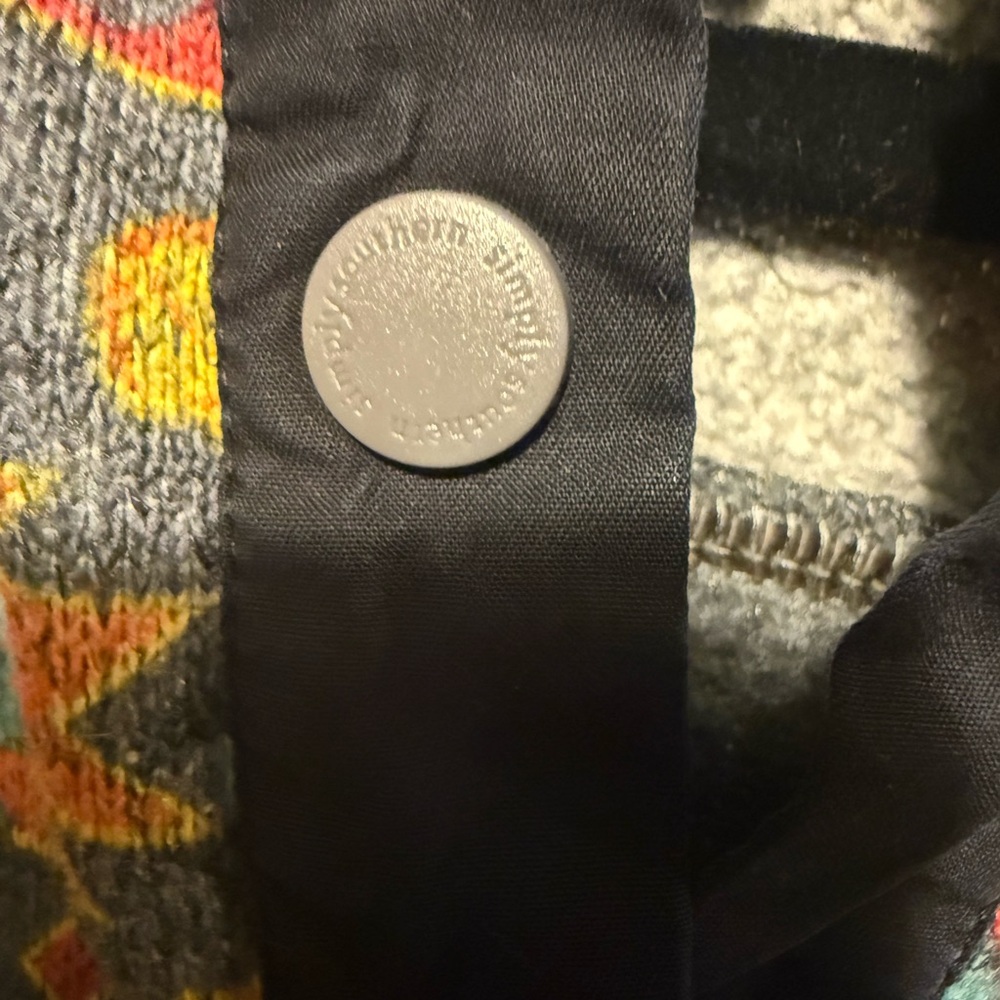 Simply Southern Colorful Aztec Patterned Pullover Sweater - Picture 5 of 10